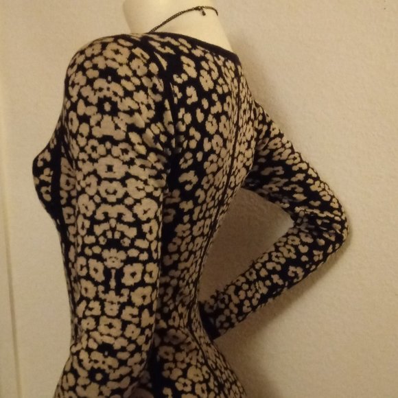 Victoria Secret Animal Print Sweater Dress - Picture 4 of 14